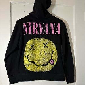 USED Women’s Nirvana Black Hoodie